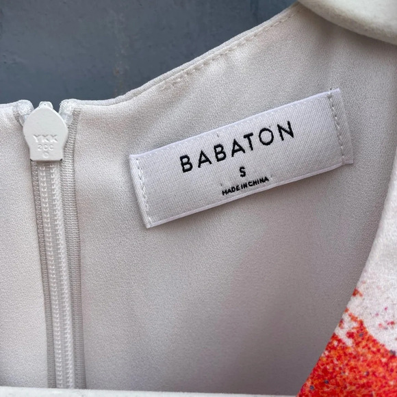 Babaton Hopkins Paint Brush Effect  Sleeveless Blouse, size Small - Picture 9 of 12